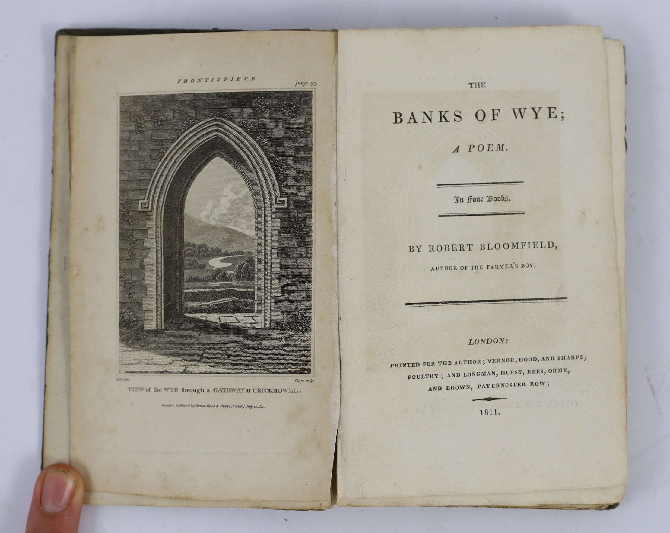 HEREFORDS: Fosbroke, Rev. Thomas Dudley - Companion to the Wye Tour. Ariconensia: or Achaeological Sketches of Ross, and Archenfield: illustrative of the Campaigns of Caractacus, the Station Ariconium, &c....frontis. and